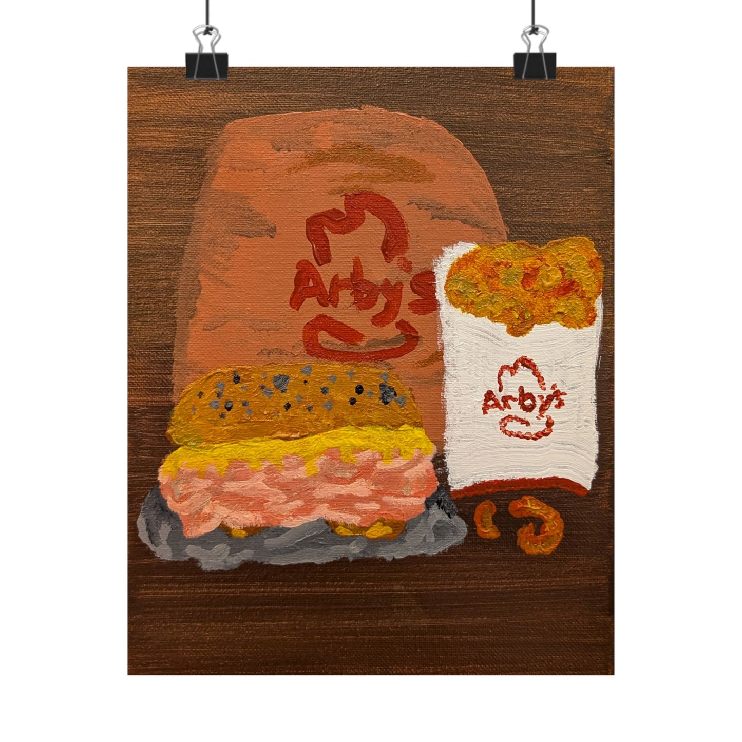 Arbys Pop Expressionist Print