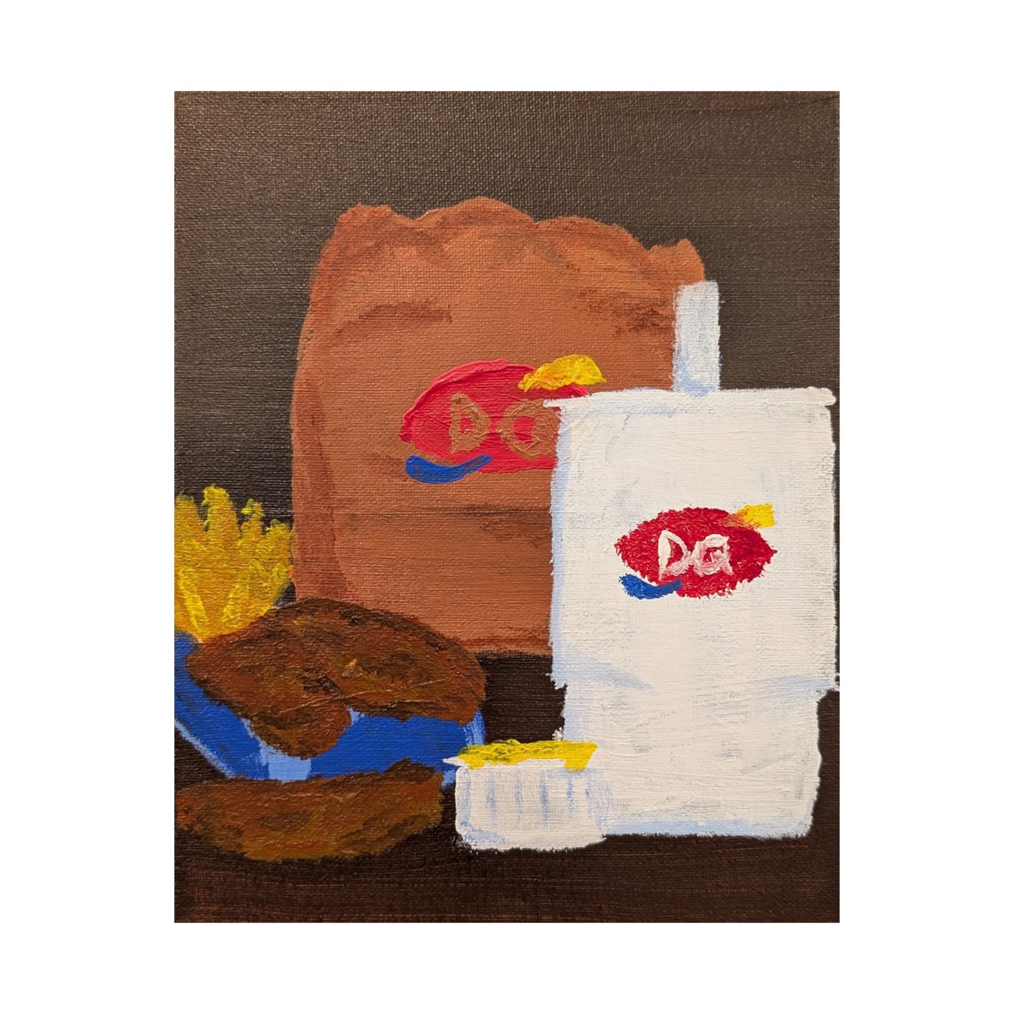 Dairy Queen Pop Expressionist Print