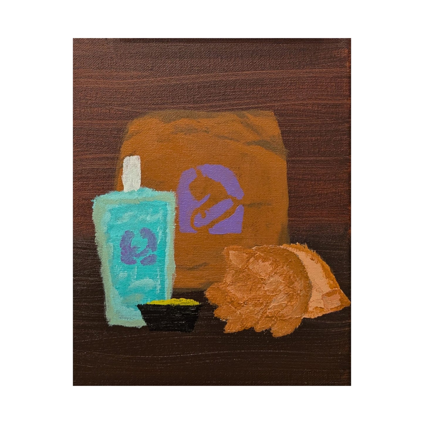 Taco Bell Pop Expressionist Print
