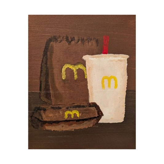 McDonald's Pop Expressionist Print