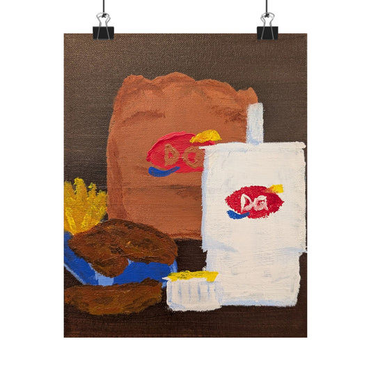 Dairy Queen Pop Expressionist Print