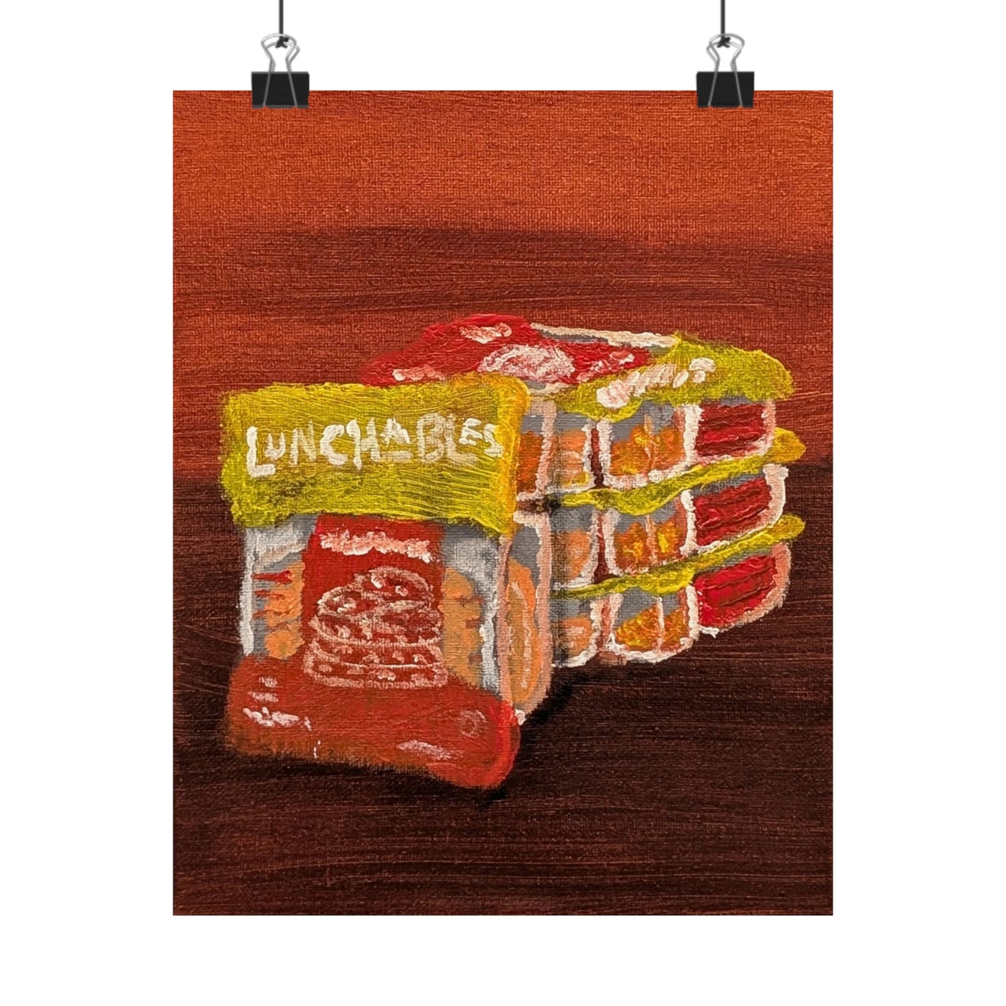 Lunchables Pop Expressionist Print