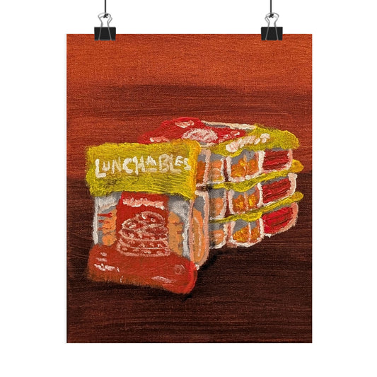Lunchables Pop Expressionist Print